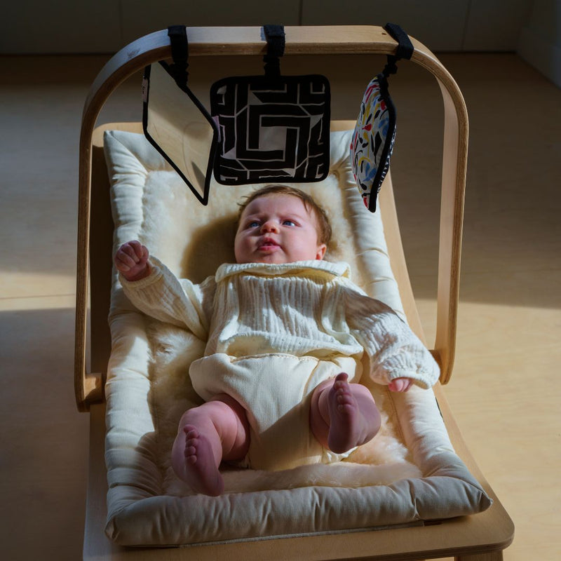 SENSORY HANGING SQUARES - For Babies' First Year