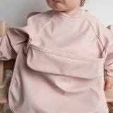 Long Bib - Strawberry Pink