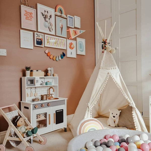 Original Play Tent With Pompoms