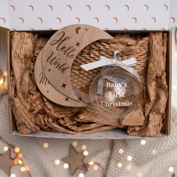Baby's First Christmas Gift Box