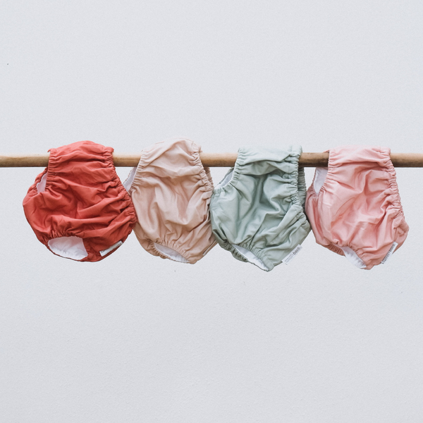 Reusable Swim Nappy - Rust