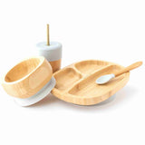Bamboo Classic Section Plate Gift Set
