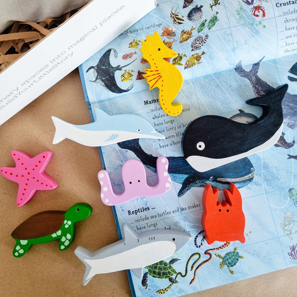 Little Seas Story Sea Creatures Toy Set