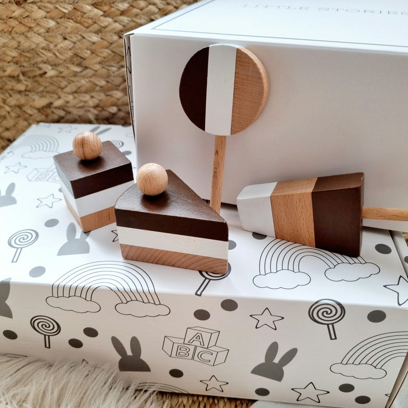 Chocolate Sweet Treats Wooden Play Set