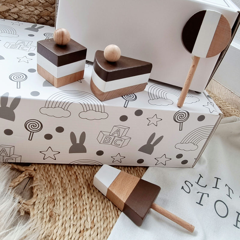 Chocolate Sweet Treats Wooden Play Set