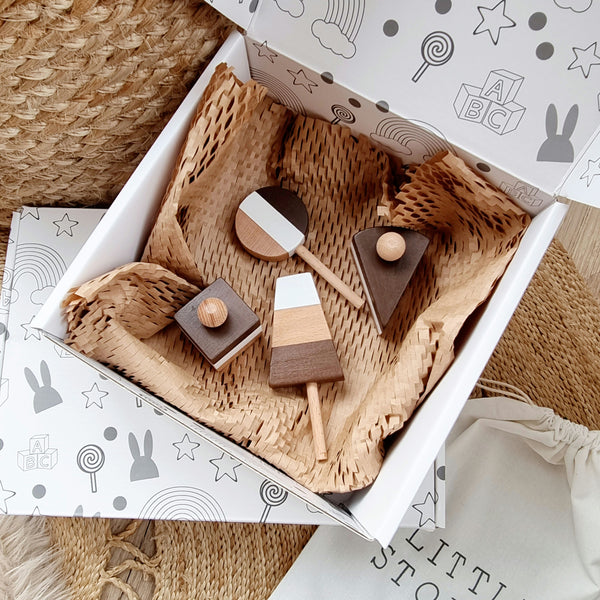 Chocolate Sweet Treats Wooden Play Set