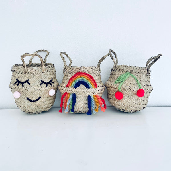 Cherry Red Basket - Mini