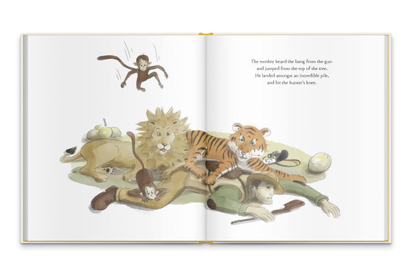 Monkey Crush Children's Book (Large Format)
