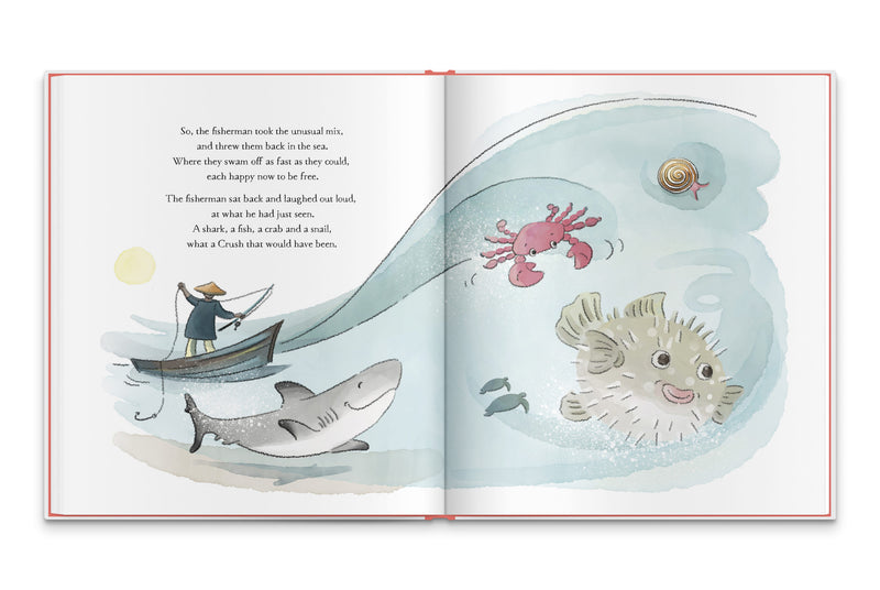Crab Crush Children's Book (Travel Edition)