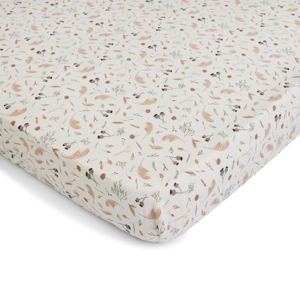 Cotbed Fitted Sheet - Grasslands