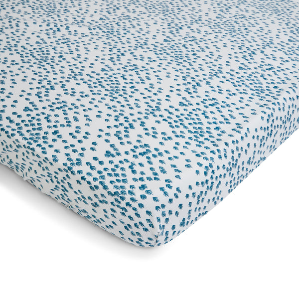 Cotbed Fitted Sheet - Nordic Forest