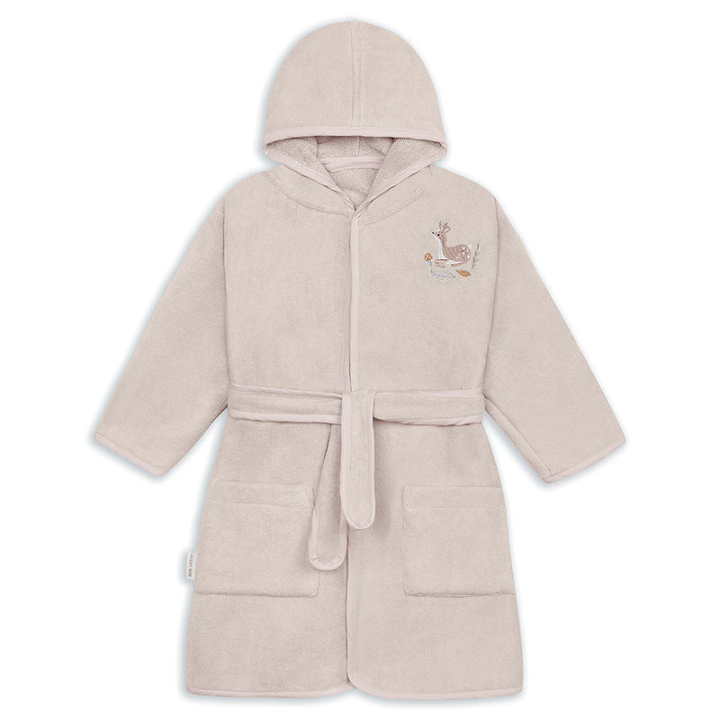 Children's Towelling Robe - Deer