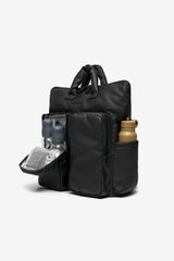 Ozzy Changing Tote / Backpack Matte Black