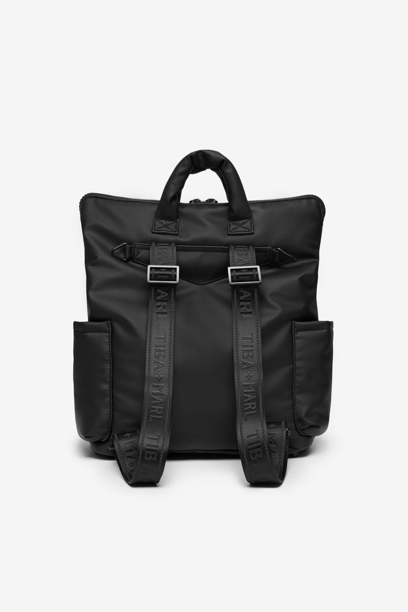 Ozzy Changing Tote / Backpack Matte Black