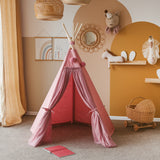 Fairy Kids Play Tent With Tulle in Rose