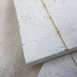 Gold Buttercup Necklace