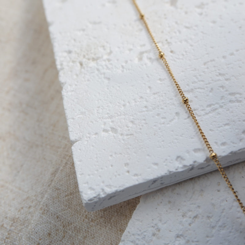 Gold Buttercup Necklace