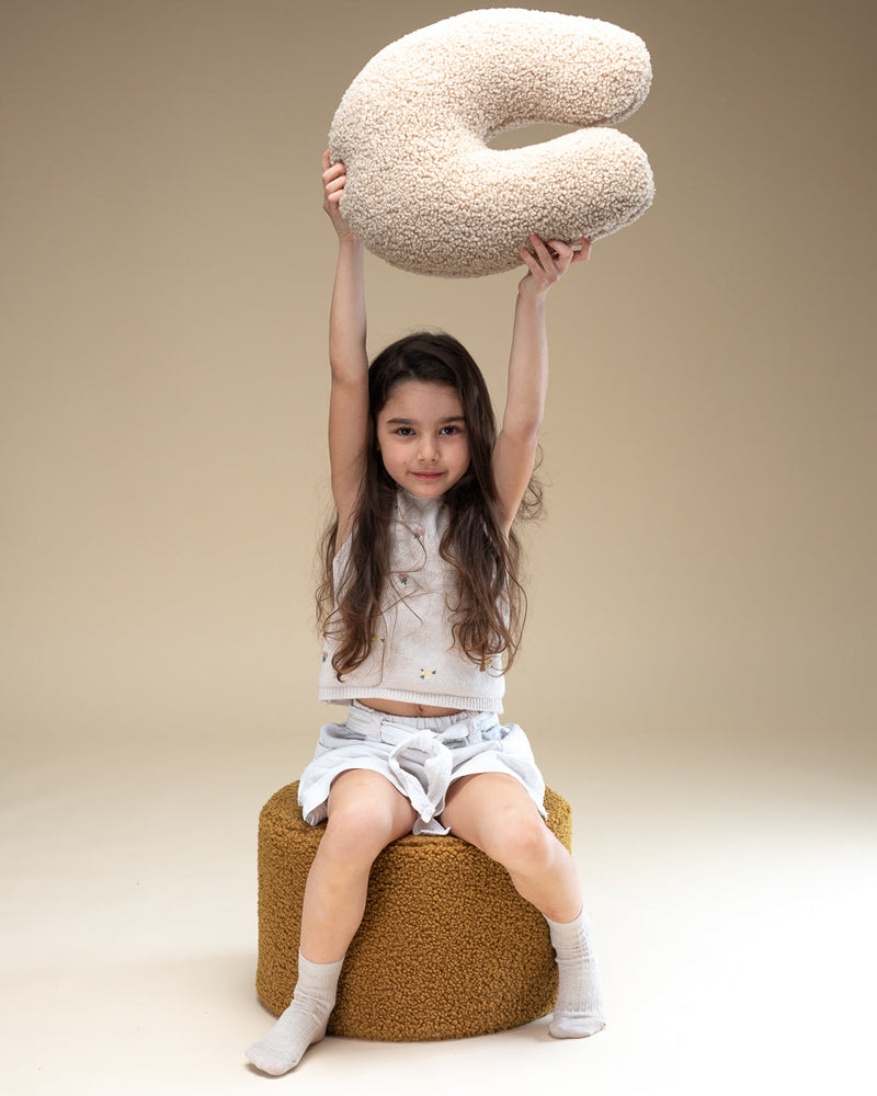 Maple Pouffe