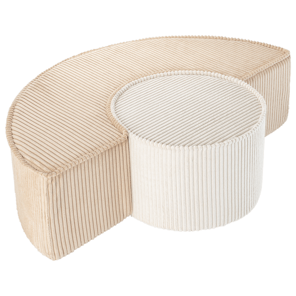 Brown Sugar Pouffe Set