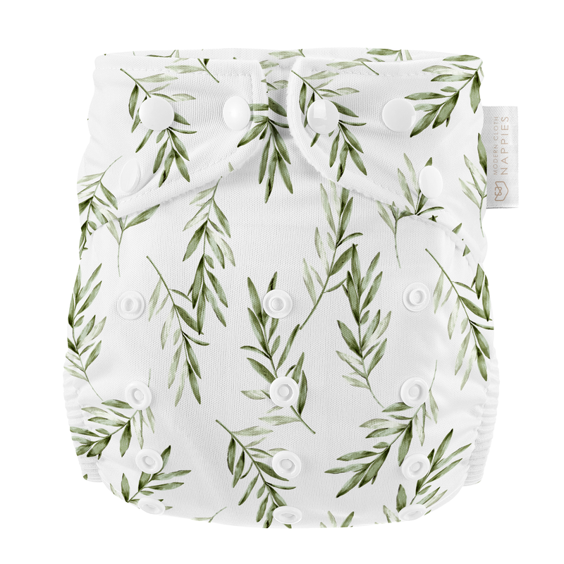 One Size All-in-One Reusable Cloth Nappy - Eden