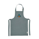 Kid's Apron, Embroidered - Forest Bear
