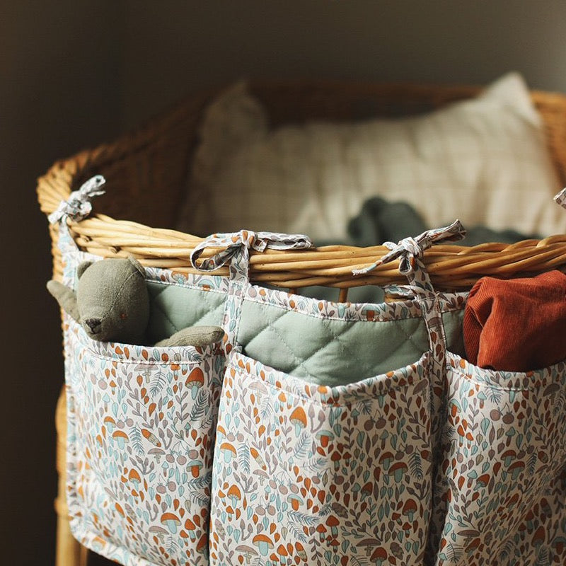 Cot Organiser Pockets - Woodland Walk