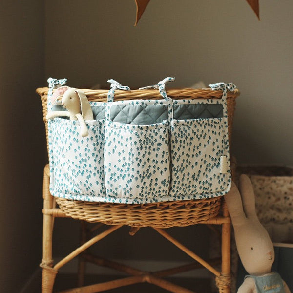 Cot Organiser Pockets - Nordic Forest