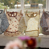 Sleeved Bib - Peaches