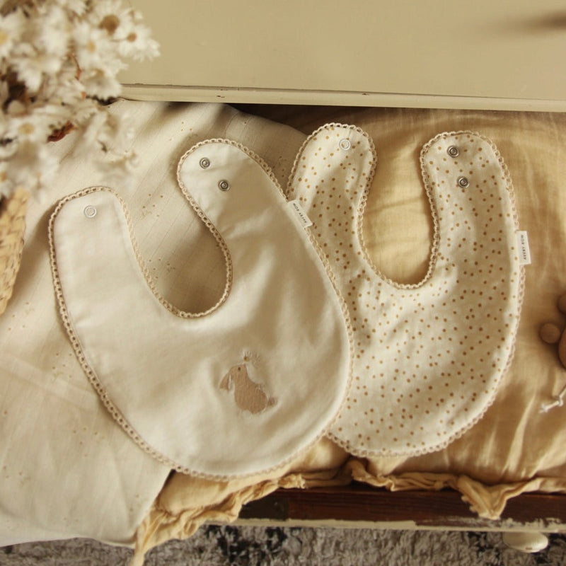 Baby Bibs Gift Set - Bunny / Daisy Meadow