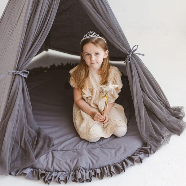 Fairy Kids Play Tent in Grey