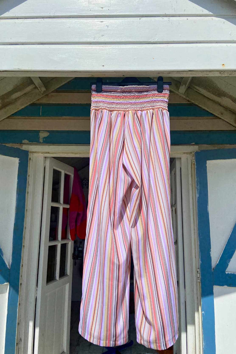 Candy Striped Elasticated Trousers