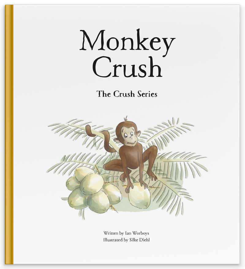 Monkey Crush Children's Book (Large Format)