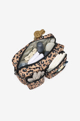 Axel Buggy Organiser / Changing Bag Neutral Leopard Print