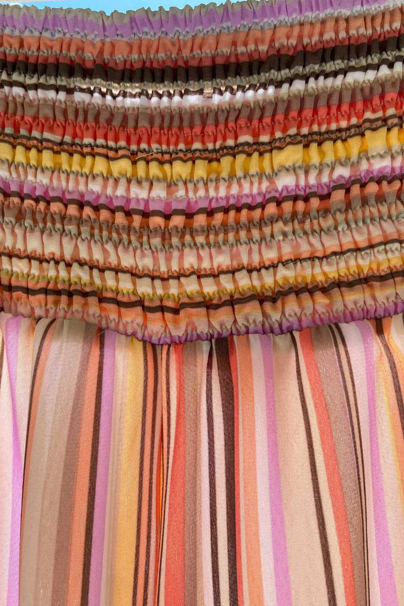 Candy Striped Elasticated Trousers