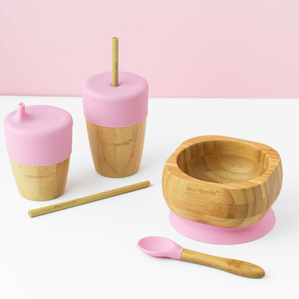 Bowl and Cup Bundle Pink