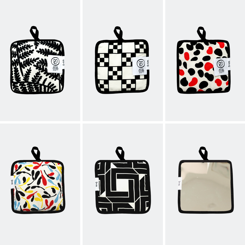 SENSORY HANGING SQUARES - For Babies' First Year