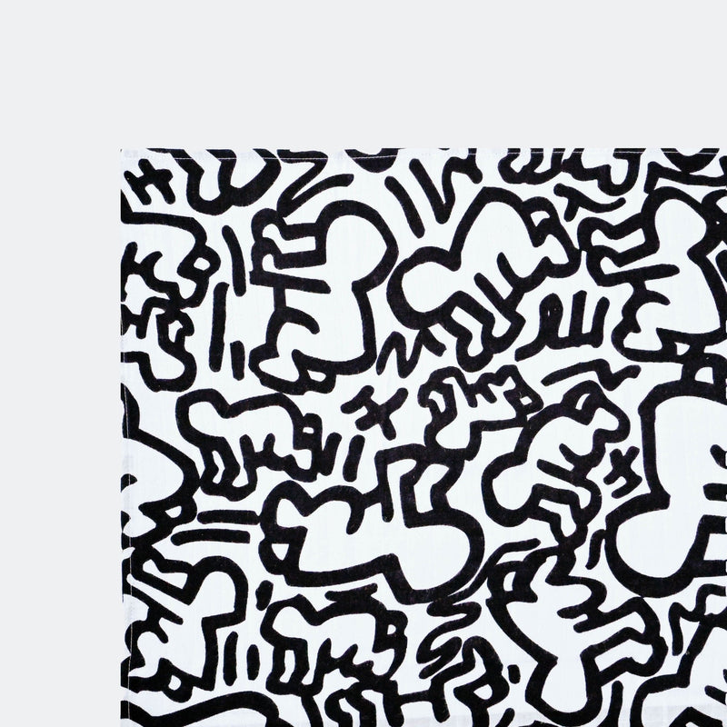 ETTA LOVES X KEITH HARING 2-PACK MUSLIN SQUARES - For 0 to 4 Months & 5+ Month Old Babies