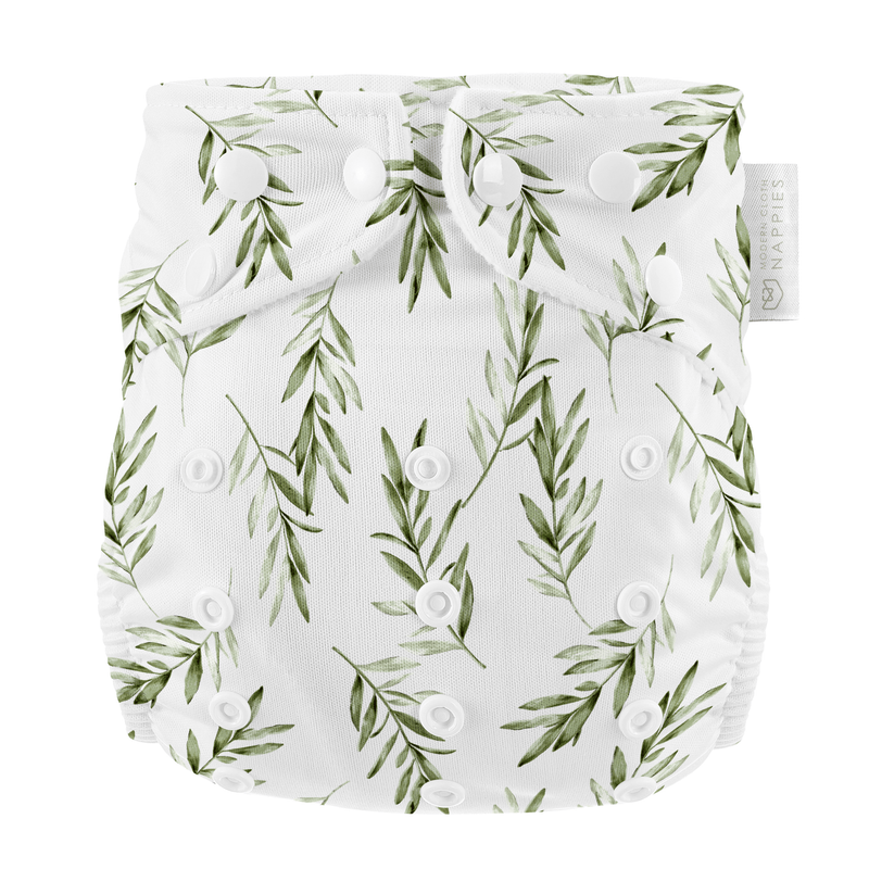 One Size All-in-One Reusable Cloth Nappy - Eden