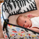 PLANT PRINT SENSORY STRIP - Reversible Newborn to 4 Months and 5+ Months