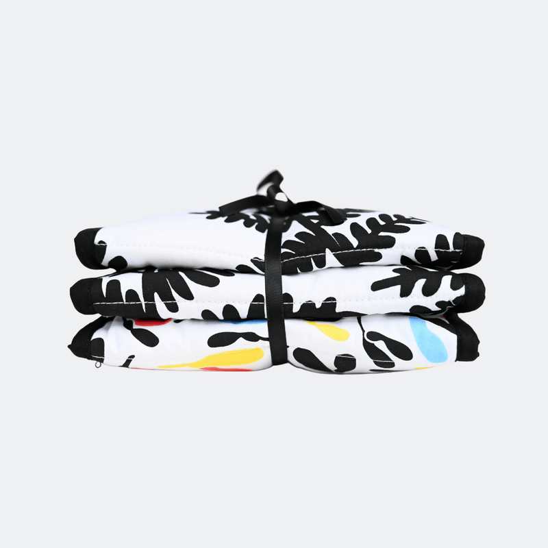 PLANT PRINT SENSORY STRIP - Reversible Newborn to 4 Months and 5+ Months