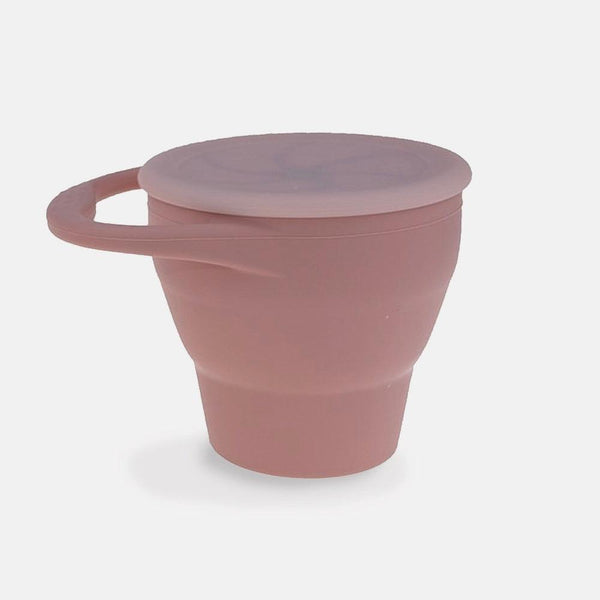 Rose Collapsible Silicone Snack Pot