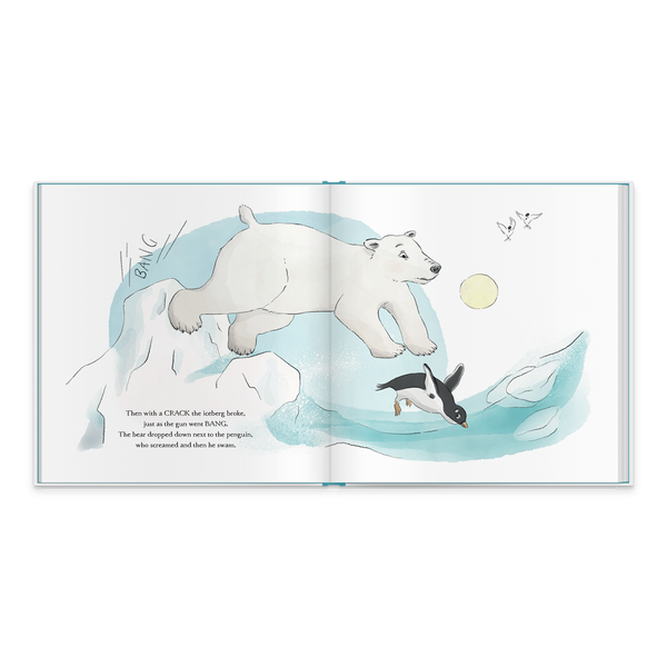 Penguin Crush Children's Book  (Large Format)