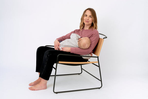 Breastfeeding Sweatshirt Rose