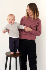 Breastfeeding Sweatshirt Rose