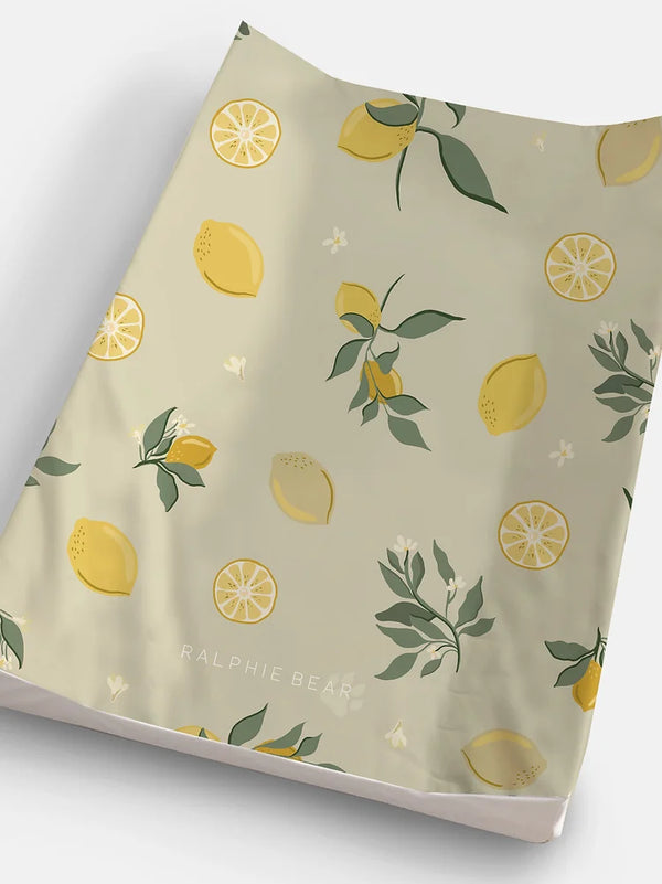 Lemon Anti Roll Wedge Changing Mat