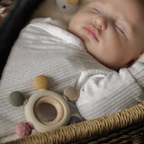 Multi Textured Teething Ring PINK
