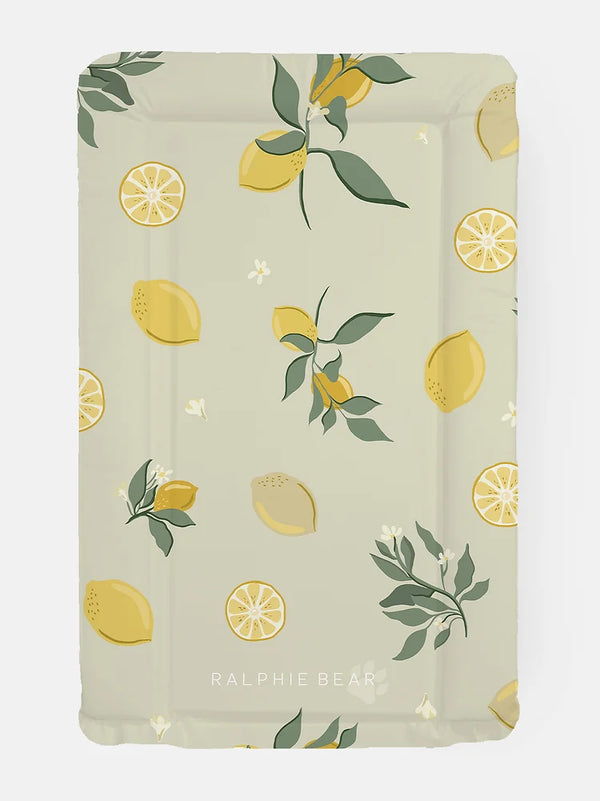 Lemon Table Changing Mat
