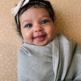 Pure Flax Linen Swaddle Blanket