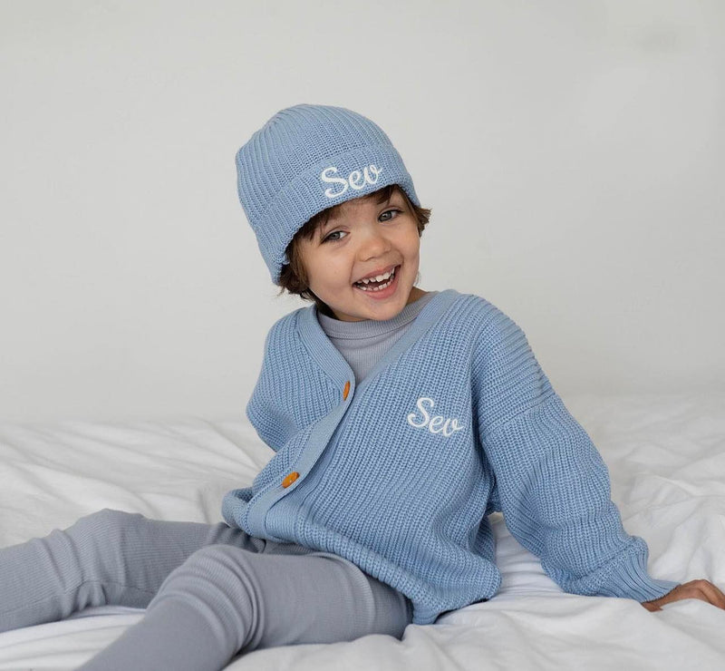 Personalised Ribbed Set - Pebbles