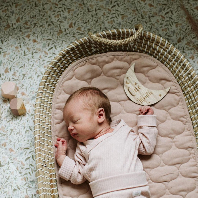 Wooden Month-by-Month Baby Milestones